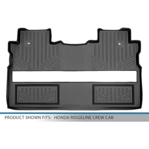 Honda Ridgeline‎ Crew Cab Black All Weather Floor Mats 2017-2022